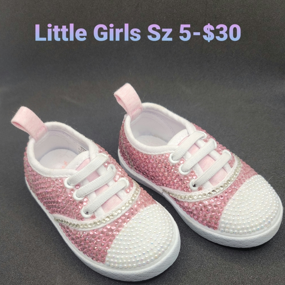 Rhinestone sneakers